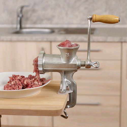 Ręczna maszynka do mielenia mięsa żeliwna "5" na Arena.pl