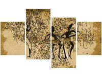 140CM 70 OBRAZ MUZYKANCI ŚCIENNY