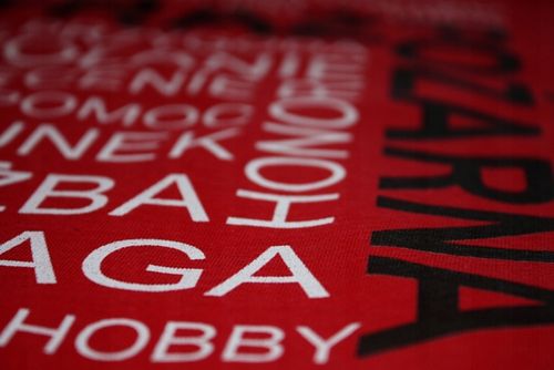 EKO TORBA czarna super nadruk Twój napis TANIO na Arena.pl