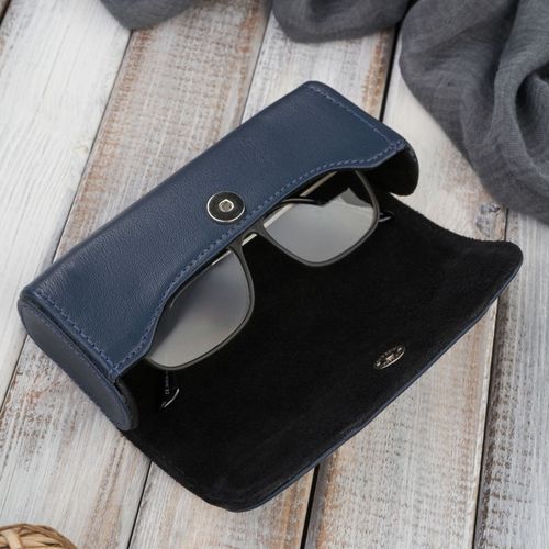 etui na okulary piórnik pokrowiec skórzany paolo peruzzi t-83-db na Arena.pl