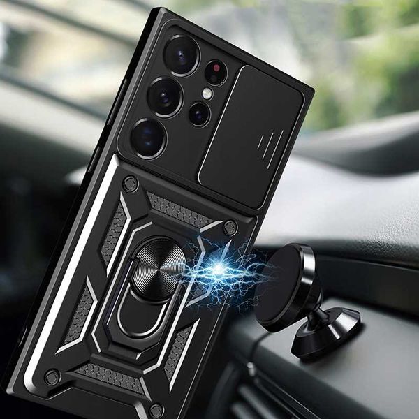 Spacecase Camring Galaxy S23 Ultra Black zdjęcie 3