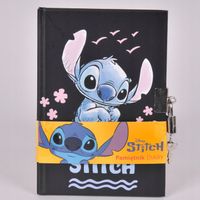 Pamiętnik na kłódkę Disney Stitch Stich dla dziewczynek A5 z kłódką