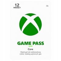 XBOX GAME PASS CORE 12 MIESIĘCY / 365 DNI - KLUCZ AKTYWACYJNY