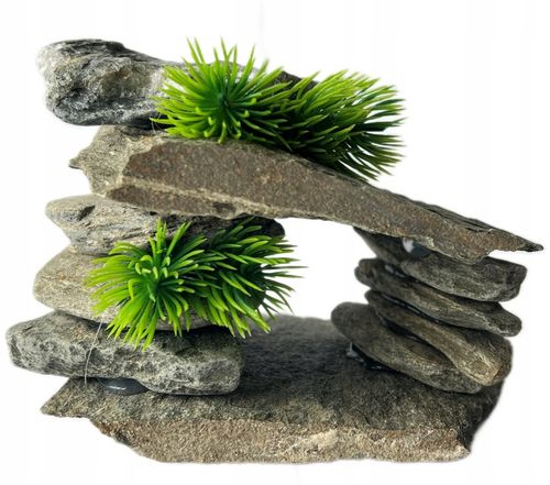 OZDOBA KAMIEŃ SKAŁA DO AKWARIUM DUŻO WZORÓW ROZ XL na Arena.pl