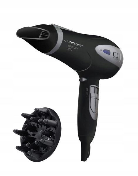 SUSZARKA DO WŁOSÓW MOCNA JONIZACJA DYFUZOR 2200W zdjęcie 4