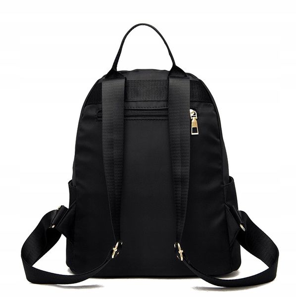 Plecak Czarny Wodoodporny Pikowany Damski Pojemny zdjęcie 14