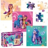 puzzle edukacyjne 3 w 1 my little pony sunny i izzy dodo 200385