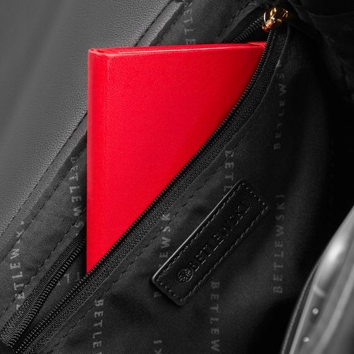 BETLEWSKI torebka wizytowa z ekoskóry ekologiczna wygodna wieczorowa na Arena.pl