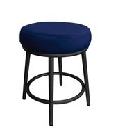 Taboret Ben noga metalowa czarna MG16