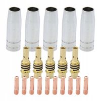 Zestaw części MIG do uchwytu MB15 0,8mm MIGOMAT dysza łącznik końcówka