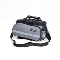 Torba Rowerowa Na Bagażnik Sakwa Turystyczna 30L Szara