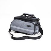 Torba Rowerowa Na Bagażnik Sakwa Turystyczna 30L Szara