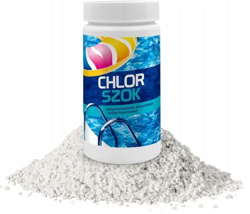 CHLOR SZOK DO BASENU GRANULAT CHEMIA BASENOWA 1kg GAMIX na Arena.pl
