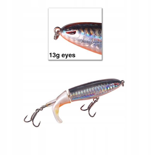 POPPER FLOPPER Wobler SUM SZCZUPAK SANDACZ 02 zdjęcie 2