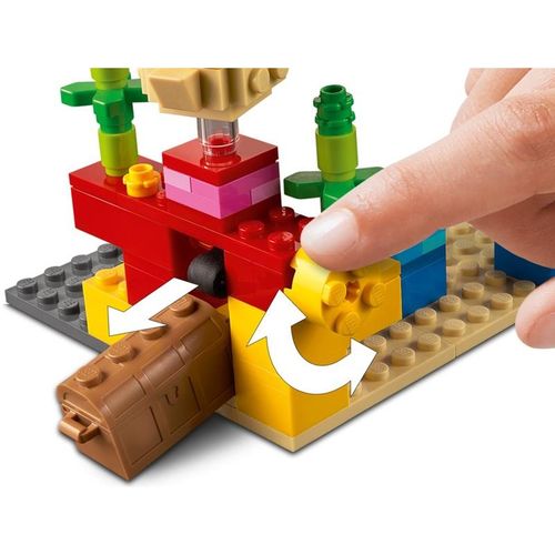 Lego Minecraft Rafa Koralowa 21164 na Arena.pl