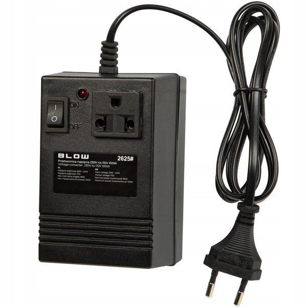 PRZETWORNICA KONWERTER TRANSFORMATOR 230V/110V USA zdjęcie 1