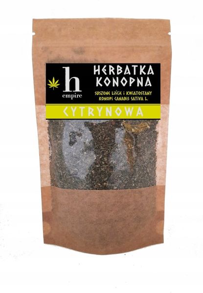 Hempire HERBATKA KONOPNA CYTRYNOWA  50g zdjęcie 1