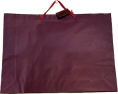 Torebka Prezentowa Jednokolorowa Bordowa