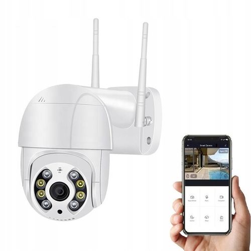 KAMERA ZEWNĘTRZNA OBROTOWA BEZPRZEWODOWA IP66 DIGICAM 2.0 WIFI 8MP na Arena.pl