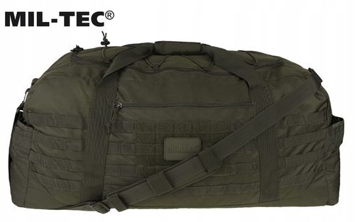 Torba wojskowa turystyczna Mil-Tec US Combat Parachute Cargo - Olive 105l na Arena.pl