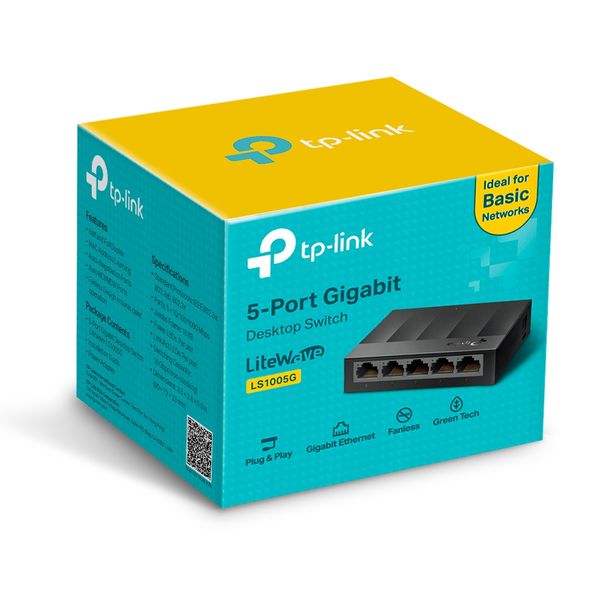 SWITCH TP-LINK TL-SG1005P zdjęcie 6