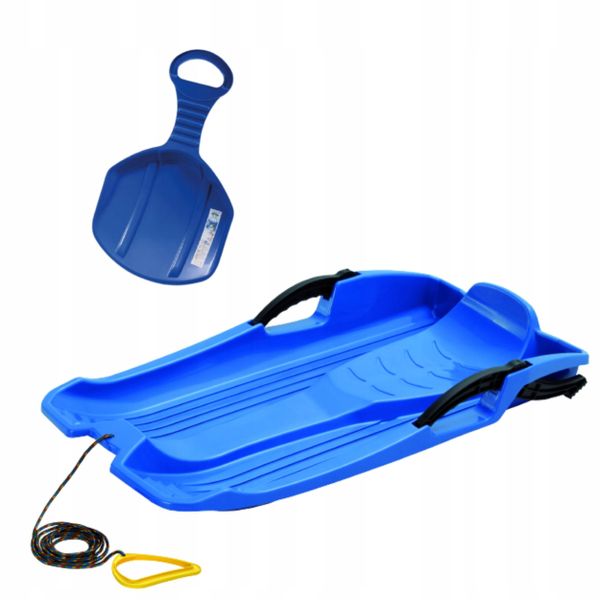 Sanki Bobslej HORNET z hamulcami + Ślizg Jabłuszko zdjęcie 1