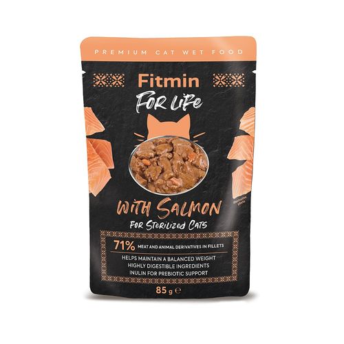 Fitmin Cat For Life Sterilized Salmon 85g na Arena.pl