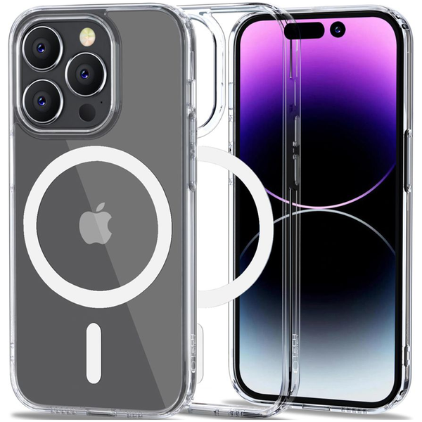 TECH-PROTECT FLEXAIR HYBRID MAGSAFE IPHONE 14 PRO MAX CLEAR zdjęcie 1
