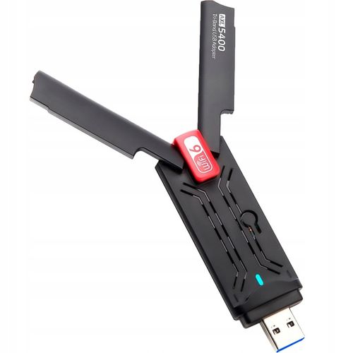 AXE5400 GIGABIT ANTENY KARTA SIECIOWA ADAPTER WiFi6E TRIBAND 5GHz 6GHz WPA3 na Arena.pl