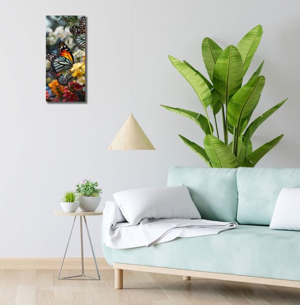 Obraz 20x50cm Motyle Na Łące zdjęcie 2