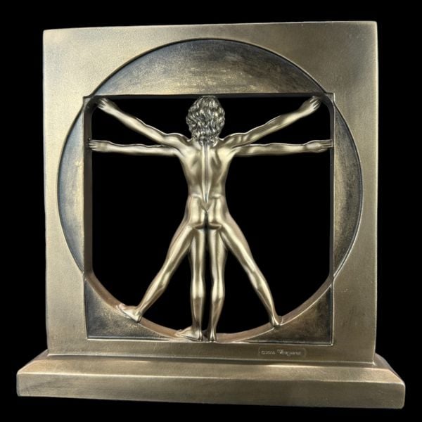 RZEŹBA - LEONARDO DA VINCI VERONESE WU72944A4 zdjęcie 4