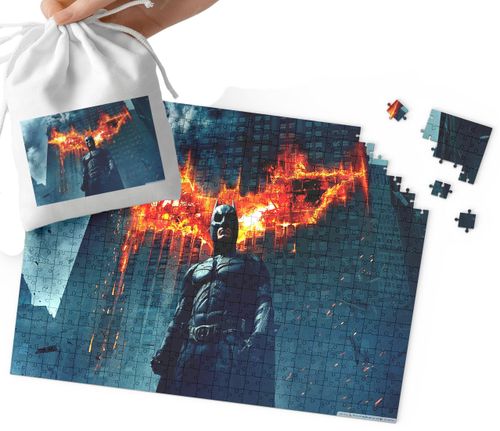 PUZZLE - BATMAN JOKER WZORY Z FILMÓW I GIER 24el + WORECZEK na Arena.pl