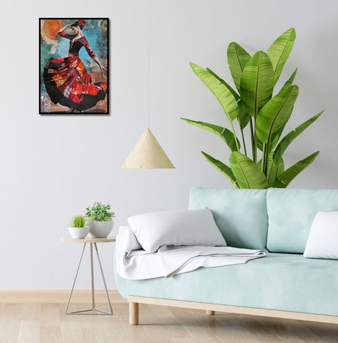 Plakat 40x55cm Taniec Flamenco na Arena.pl