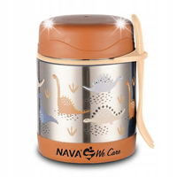 NAVA pojemnik obiadowy LUNCH BOX 350 ml brąz We Care
