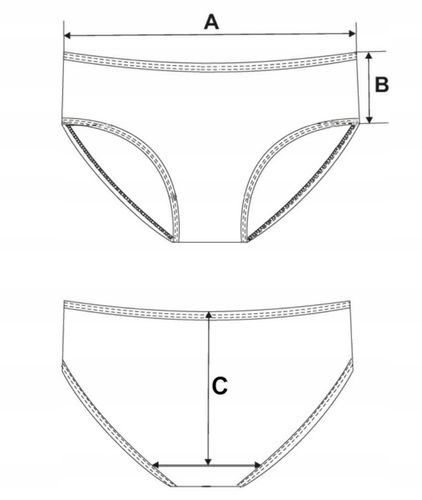 Majtki Figi Dziewczęce Bawełniane Białe z koronką 1szt Urocze MORAJ 158-164 na Arena.pl
