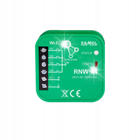 Sterownik dopuszkowy WIFI - Interfejs 4 wejść, Zamel SUPLA RNW-01