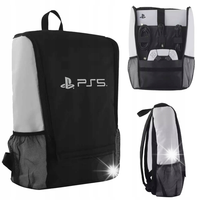 PLECAK TORBA ARTNICO DO PLAYSTATION 5 PS5 POMIEŚCI KONSOLE KABLE 2 PADY