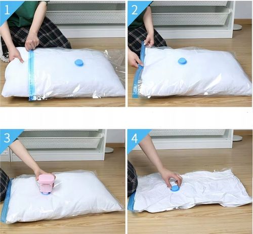 12x WORKI PRÓŻNIOWE DO PAKOWANIA NA UBRANIA POŚCIEL DO WALIZKI 2X POMPKA na Arena.pl