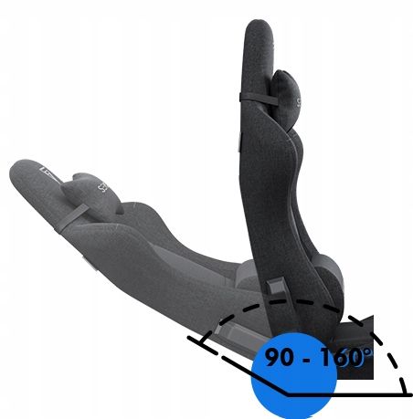 Fotel Gamingowy Materiałowy Obrotowy Biurowy Krzesło Gracza Kubełek Sense7 na Arena.pl