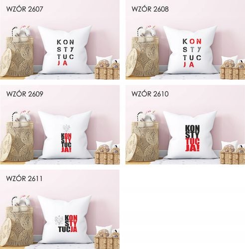 Poduszka z nadrukiem PREZENT KONSTYTUCJA na Arena.pl
