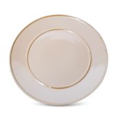 Patera dekoracyjna ceramiczna SIMONA 30x30 beżowa