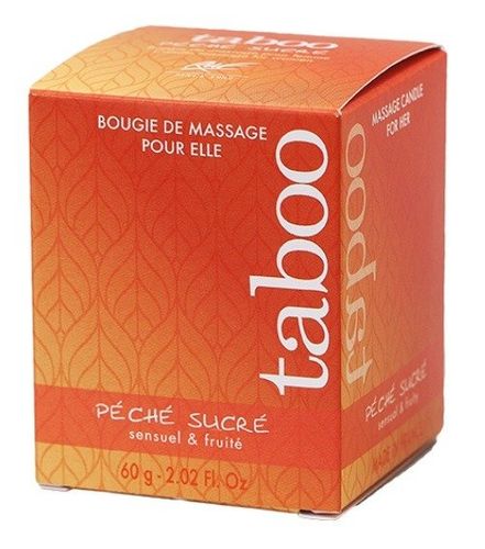 Świeca Do Masażu Taboo 60G. Péché Sucré na Arena.pl