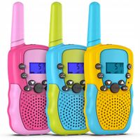 WALKIE TALKIE DLA DZIECI 2SZT Krótkofalówki Zestaw DUŻY ZASIĘG CE