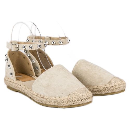 Beżowe espadryle r.40 na Arena.pl