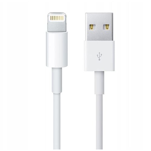 Kabel 2m Lightning do USB-A USB do Apple iPhone, iPad, iPod BOX Biały na Arena.pl