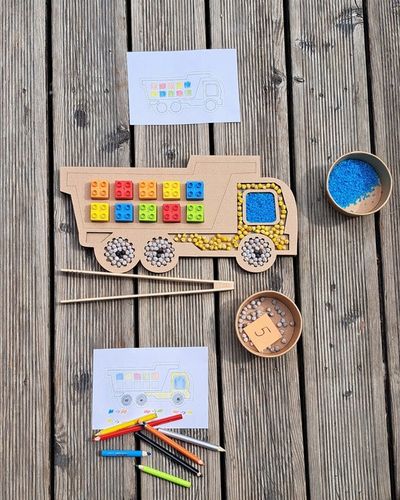 Sensokarton Wywrotka Klockowa na Arena.pl