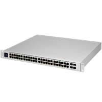 ubiquiti unifi switch, 48 port, layer 3, (48) gbe, (4) 10g sfp+