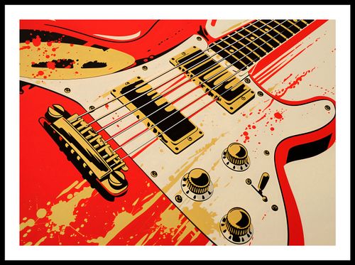 Plakat 70x50cm Przed Graniem na Arena.pl