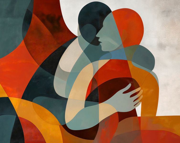 Plakat 76x60,5cm Objęcia zdjęcie 1