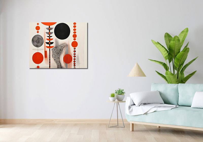 Obraz 90x70cm Kontrastowy Kosmos zdjęcie 2